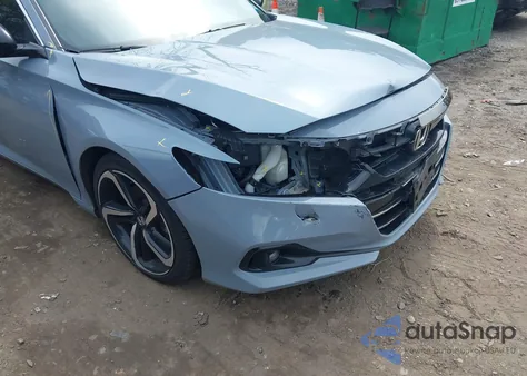 2021 Honda Accord Sport from USA, damaged, VIN 1HGCV1F39MA083810